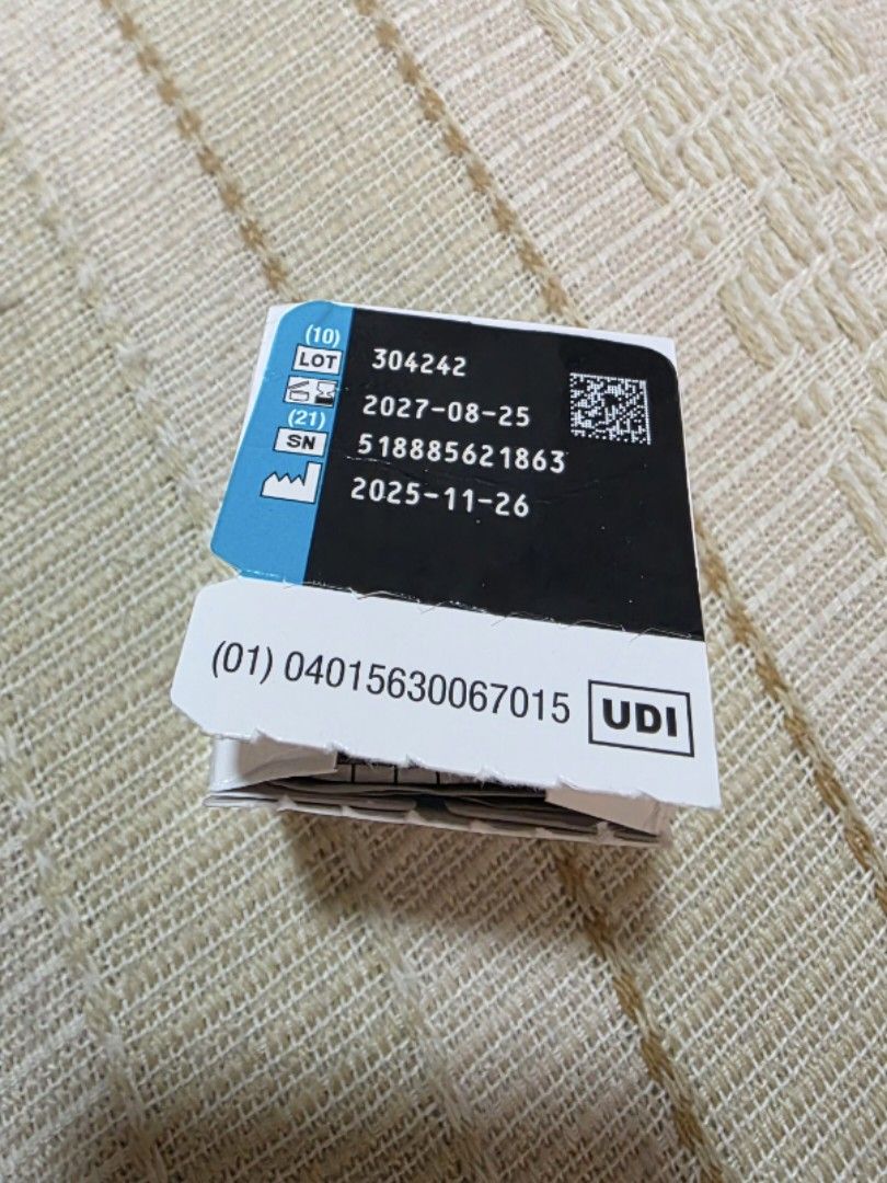 Accu-Chek Instant Test Strips 25 (Category: Medical Supplies & Tools) located in Quezon City. Submitted by chaedeclutters (Listing ID 1438746293, Image 2). Description: - Accu-Chek Instant test strips - 25 test strips per box - Expiry date: 2027-08-25 - Brand new, Opened Box - Compatible with Accu-Chek Instant meter RFS: -Bought the wrong strips for our Accu-chek Active meter Payment First, Ship after Payment Method: -GCash -NO COD Shipping Metho