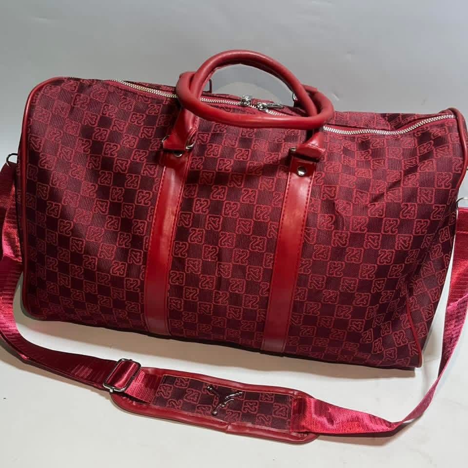 AIR JORDAN MONOGRAM DUFFLE BAG (Category: Strollers) located in Manila. Submitted by scarlett_hope (Listing ID 1438832416, Image 2). Description: .