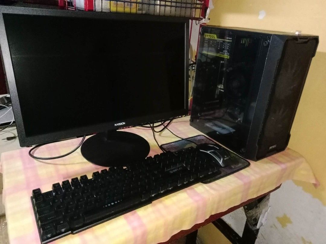 AMD Ryzen 3 3200G Gaming PC Package (Brand New) (Category: Desktops) located in Cavite. Submitted by sherwin_canilao (Listing ID 1438877936, Image 2). Description: AMD Ryzen 3 3200G Gaming PC Package (Brand New) Inclusive with: MotherBoard A520MHP 8GB Ram DDR4 256GB SATA SSD Keytech t100 Tempered Glass Gaming PC case with 2 RGB fans (Black) 20 Inch Led Monitor C1080PRO Black USB FHD Digital Camera STX360 Keyboard and Mouse Inplay H20 Headset (Bla