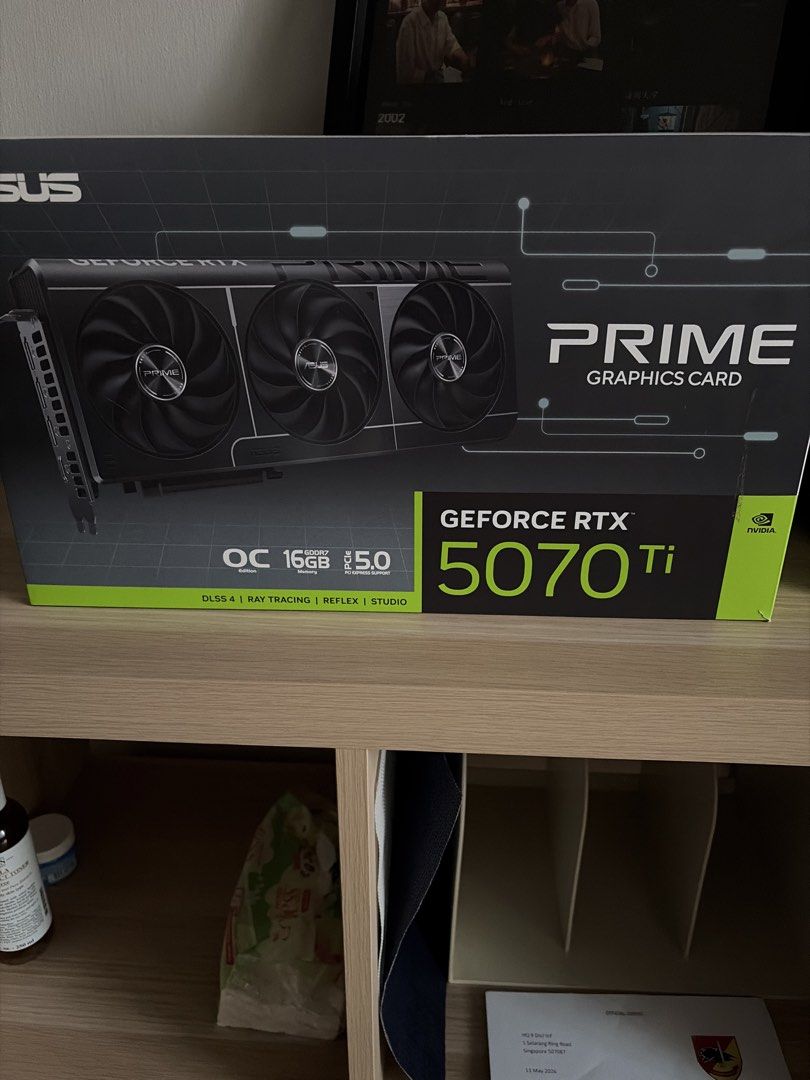 ASUS GeForce RTX 5070 Ti Graphics Card458466497439344640