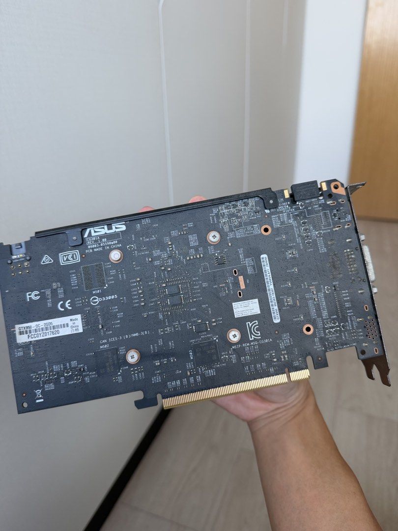 ASUS GTX 950 2GB Graphics Card458246881700096001