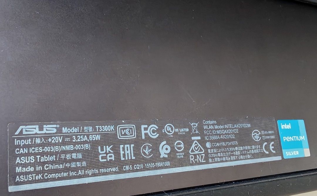 ASUS Tablet T3300K - Black458251180285644802
