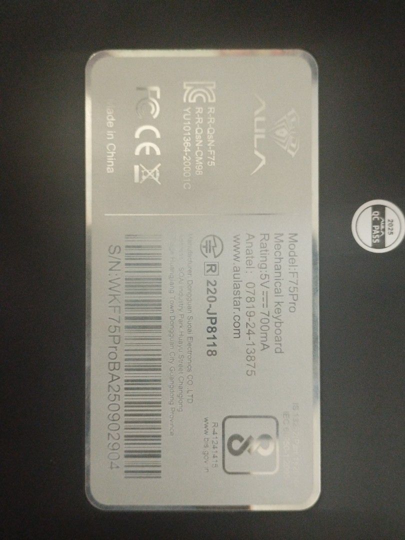 AULA F75Pro Mechanical Keyboard458149452390737921