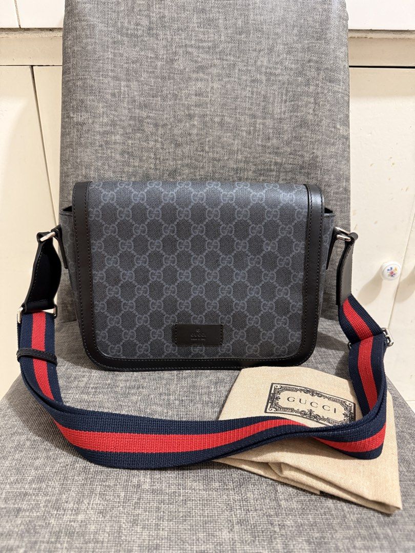authentic gucci messenger bag (Category: Announcements) located in Manila. Submitted by ninalumbang (Listing ID 1438874847, Image 1). Description: .