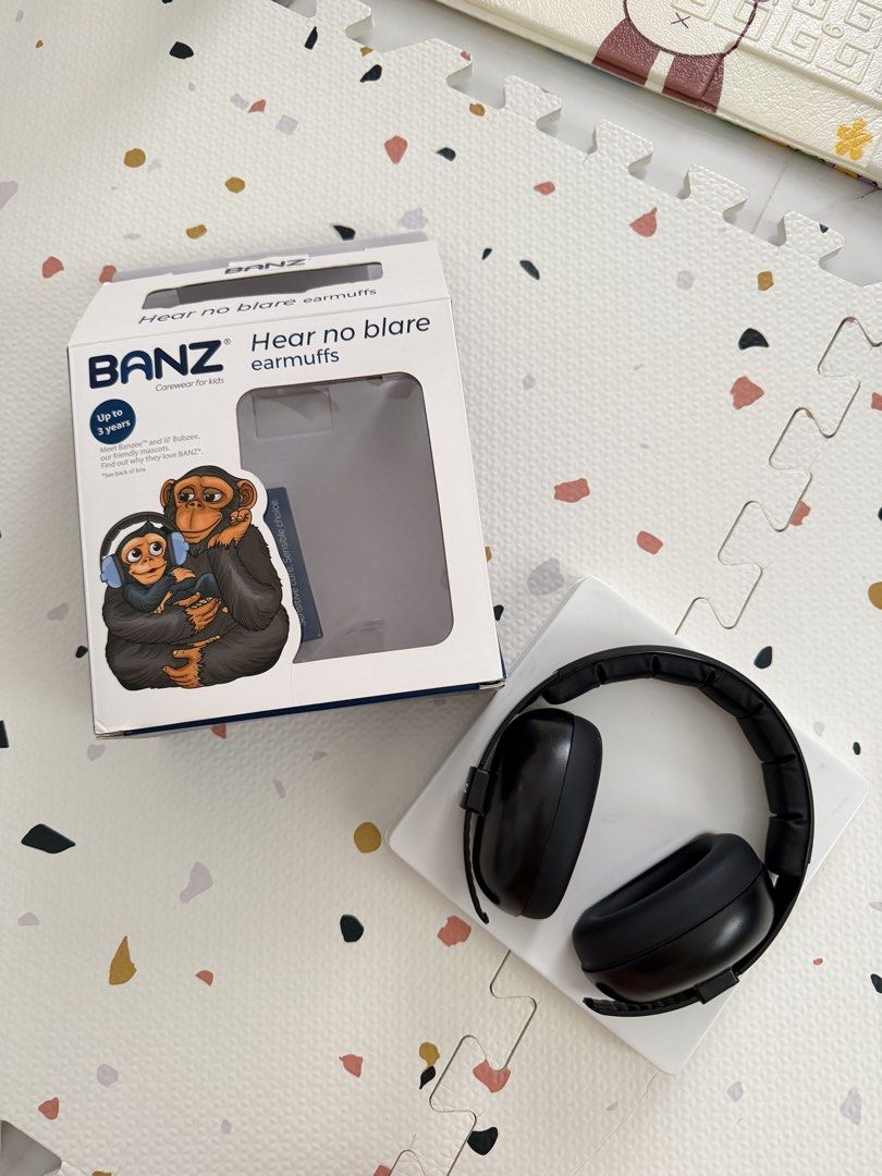 Banz Hear No Blare Earmuffs (Category: Other Babies Going Out Needs) located in Cavite. Submitted by aecrideclutter (Listing ID 1438742194, Image 3). Description: - Banz Hear No Blare earmuffs for kids (up to 3 years old). - Protects from harmful noise. - Features a cushioned headband and ear cups for comfort. - Lightweight and portable. - Meets US and European Safety Standards..