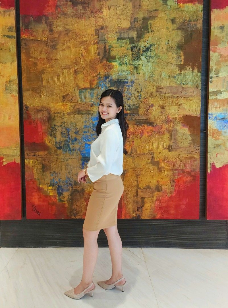 Beige Heels (Category: Heels) located in Cavite. Submitted by daintybabeph (Listing ID 1438850207, Image 1). Description: Used once only Size 37 or 24cm.