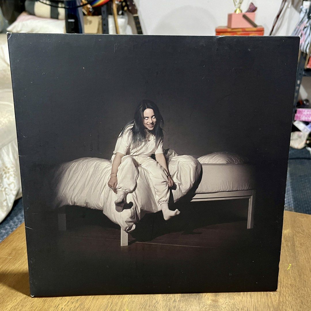 Billie Eilish - When We All Fall Asleep, Where Do We Go? Vinyl Record (Category: Vinyls) located in Makati City. Submitted by fandommerchph (Listing ID 1438849008, Image 1). Description: Perfect for vinyl record collectors and Billie fans ❤️ - Billie Eilish's "When We All Fall Asleep, Where Do We Go?" vinyl record. - Features a light-colored vinyl. - Comes with an inner sleeve containing all the lyrics. - Kindly check all photos for details, what