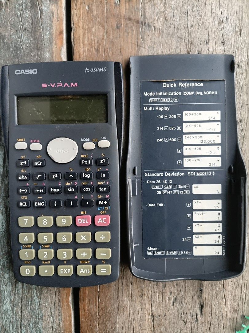 Calculator (Category: Other Gadgets) located in Quezon City. Submitted by gve21 (Listing ID 1438775229, Image 2). Description: untested working.