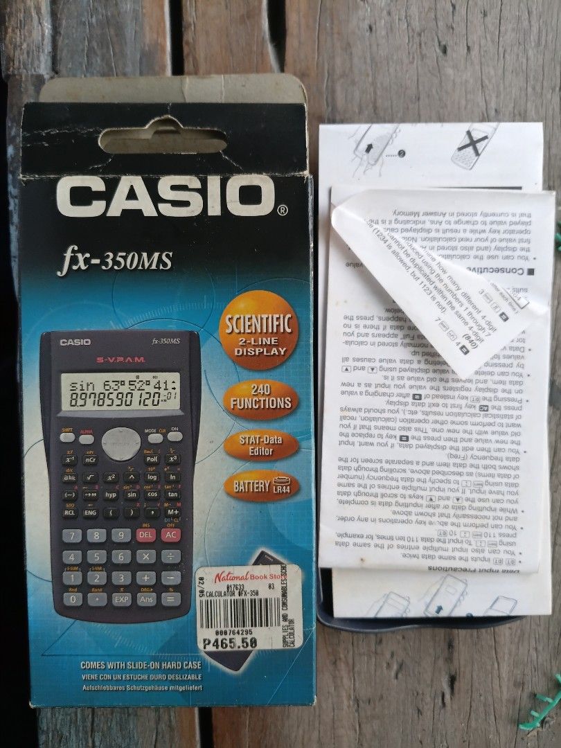 Calculator (Category: Other Gadgets) located in Quezon City. Submitted by gve21 (Listing ID 1438775229, Image 1). Description: untested working.