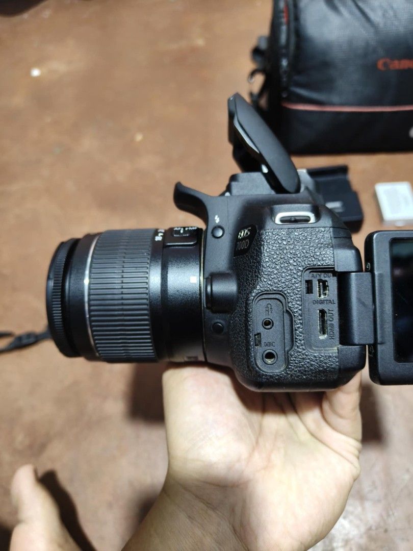 Canon 700d with 2 Lens (Category: Cameras) located in Manila. Submitted by camera.matrix.ph (Listing ID 1438736391, Image 3). Description: Canon 700d with 18-55mm and 50mm 1.8 Lens Ready to use napo with Canon Bag 20,000 Only Cash 20k Lang yan Complete Accesories Canon Battery Canon Charger Camera Bag Canon Free Memory Card Canon Strap Canon Lens cap Canon 50mm 1.8 Canon 18-55mm Lens Canon 700d Body For Sale 20k Only Working Lahat siya pm me now 