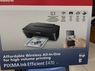 Canon PIXMA Ink Efficient E470 Printer463763152464128000