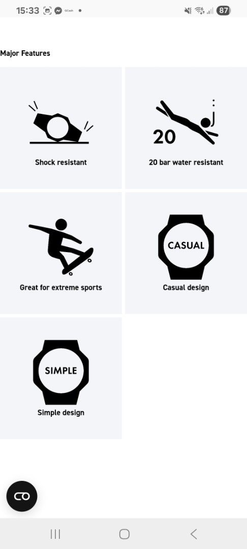 Casio G-Shock DW-5600WS-1 Digital Watch (Category: Men's Watches) located in Manila. Submitted by raymondgo06233 (Listing ID 1438763246, Image 2). Description: - Casio G-Shock DW-5600WS-1 - Shock Resistant - 200M Water Resistant - Stopwatch & Timer - Full Auto-Calendar - Electro-luminescent Backlight (Blue-Green) - Hourly Time Signal - Multi-function Alarm - Approx. 2-Year Battery Life.