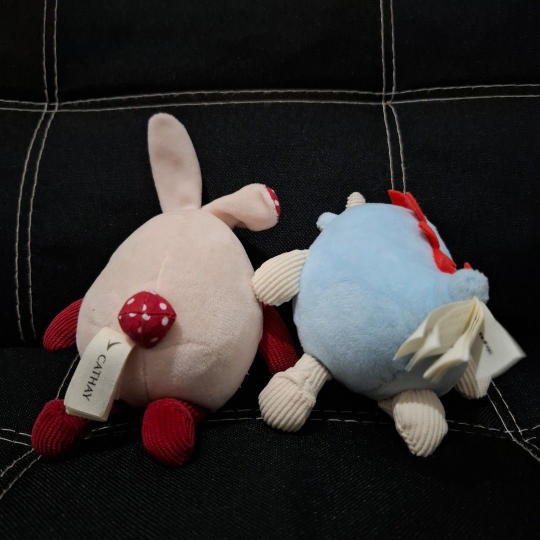 Cathay Pacific Plush Toys 2023 & 2024 (Category: Plushies & Soft Toys) located in Baliuag. Submitted by ahgashop. (Listing ID 1438783352, Image 2). Description: - Adorable Cathay Pacific plush toys - Year of the Dragon (2024) - Year of the Rabbit (2023) - Ideal for Cathay Pacific collectors and lovers - sold as set only.