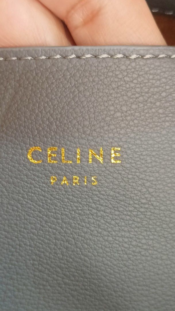 Celine 2 way bag (Category: Luxury Bags & Wallets) located in Manila. Submitted by osaze_27japanbags (Listing ID 1438718911, Image 3). Description: Sale‼️ Sale‼️ Celine 2 way bag no flaws,minimal sign of wear only with dust bag with code with cards size H18cm x L35cm kindly pm me.