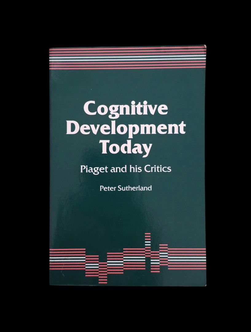 Cognitive Development Today: Piaget and his Critics by Peter Sutherland (Category: Textbooks) located in Dasmarinas. Submitted by curatedreadsbykat (Listing ID 1438750139, Image 1). Description: ✨ Some pages have highlights. ✨ Secondhand ✨ This is a preloved copy so kindly manage your expectations. May have flaws like dents, tanning, foxing, writings, etc. ✨ Kindly swipe left on the picture section of the listing to see the condition of the book.