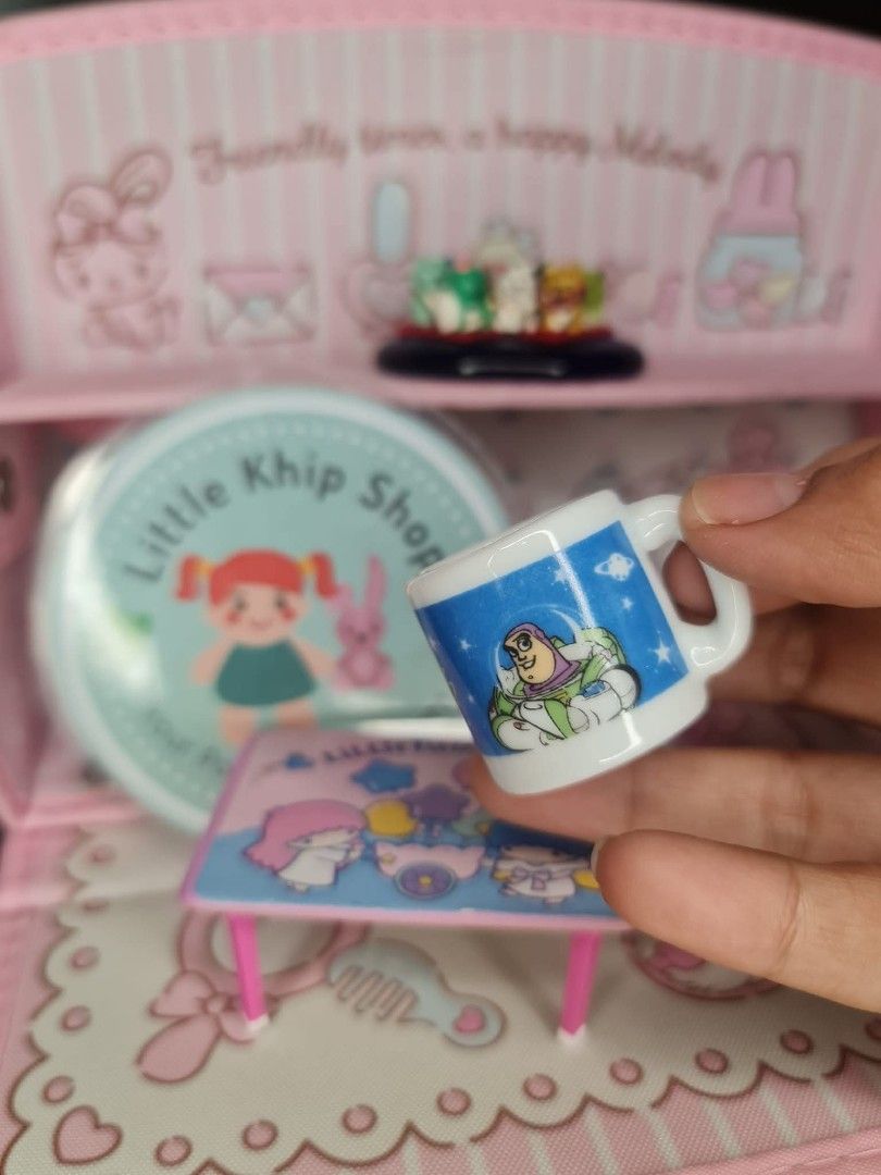 Collectible miniature Disney ceramic -mug lightbuzzer (Category: Vintage Collectibles) located in Bacoor. Submitted by LittleKhipShop (Listing ID 1438856951, Image 2). Description: 💕Collectible miniature Disney ceramic - mug lightbuzzer 🏷mine at 70 ©️Disney markings. with acetate case. good for Disney collection ●COMMENT ON PRICE & DESCRIPTION ONLY. ● Breakable is non refundable once the items is already shipped. Buy at your own risk. ● SCREENS