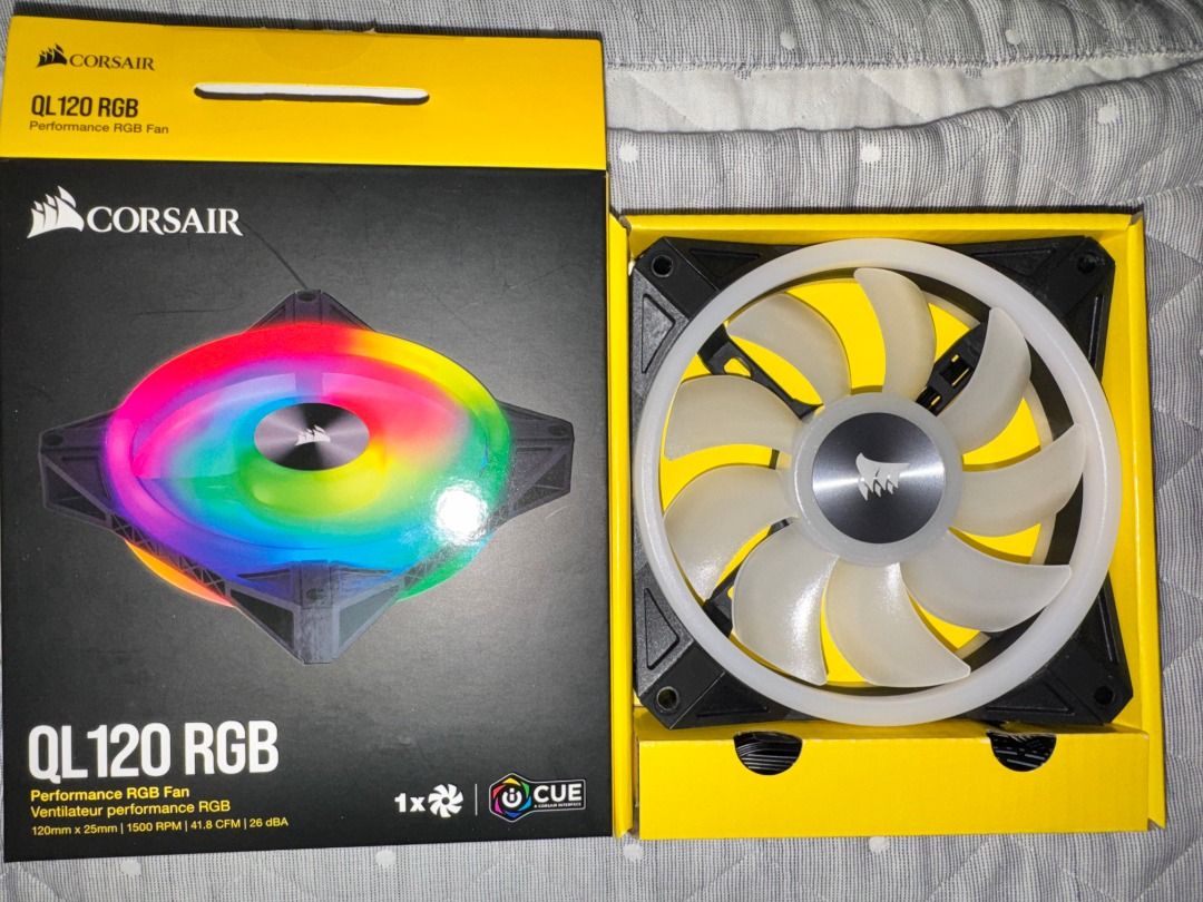 Corsair QL120 RGB Performance Fan458835390901800960