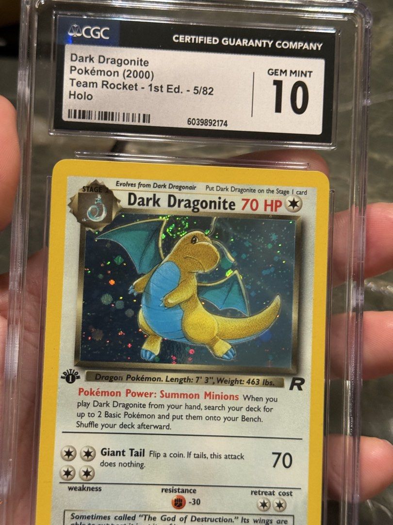 foil dragonite pokemon card 401 Games Canada - Dark Dragonite - 5/110 - Holo main image 0