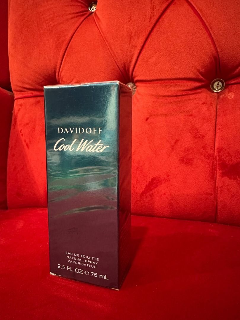 Davidoff Cool Water Eau de Toilette 75ml (Category: Fragrance & Deodorants) located in Angeles City. Submitted by emlcena (Listing ID 1438724478, Image 1). Description: Davidoff Cool Water Eau de Toilette Price: ₱2,395 + SF Brand new and sealed. Authentic. Buyer will shoulder shipping fee. No COD. MOD: Gcash / BDO MOP: LBC / J&T 📍 Pampanga.