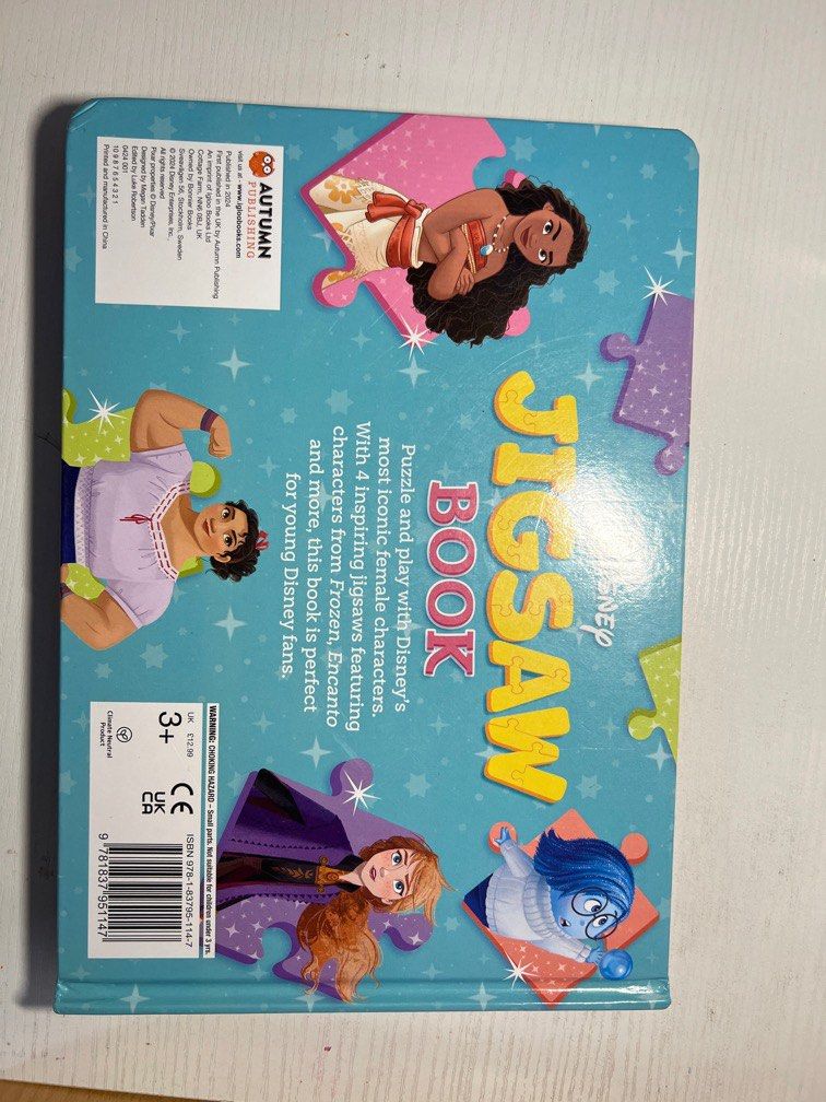 disney jigsaw book (Category: Children's Books) located in San Pablo. Submitted by anshinsuru (Listing ID 1438803441, Image 2). Description: .
