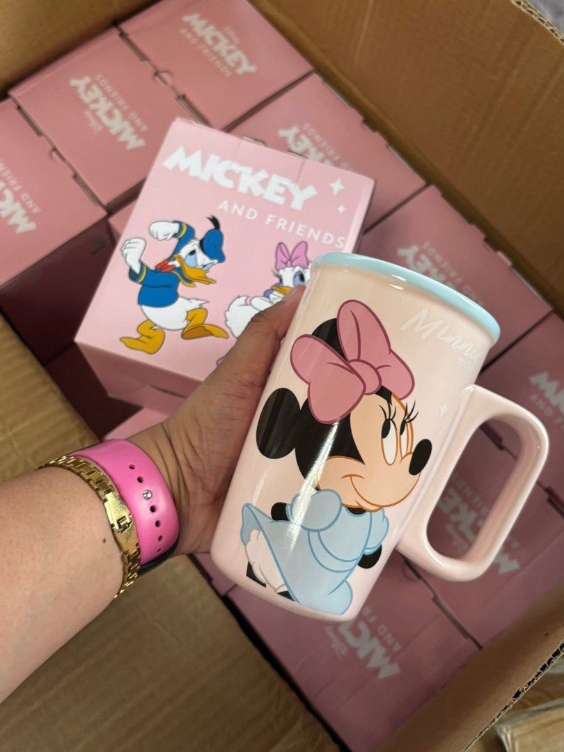 Disney Mugs (Category: Coffee & Tea Tableware) located in Baguio. Submitted by donafaye (Listing ID 1438747842, Image 3). Description: Disney Mugs Brand new with box Perfect for gift ideas! Makapal na klase and hindi mabilis mabasag! Limited stocks.