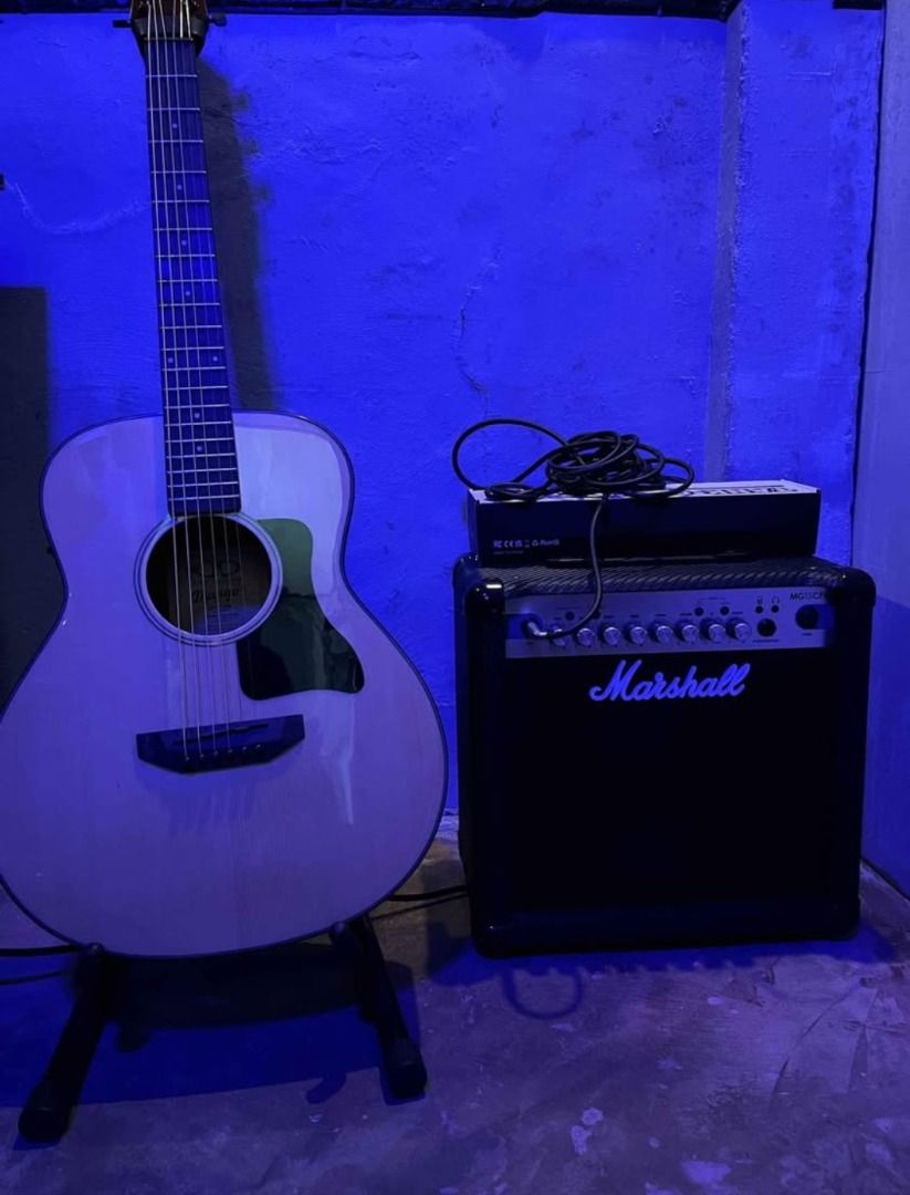 DND DJANGO JR TRAVEL GUITAR, Hobbies & Toys, Music & Media, Musical ...
