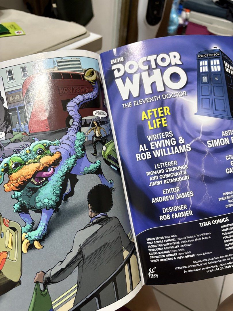 Doctor Who After Life Comic Issue #1 (Category: Comics & Manga) located in Manila. Submitted by clrty5 (Listing ID 1438769650, Image 3). Description: - Doctor Who After Life comic book issue #1 - lightly used.