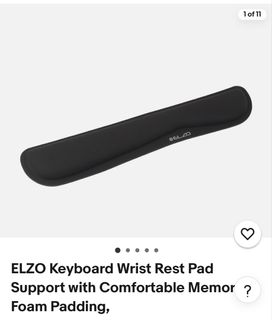 ELZO Keyboard Wrist Rest Pad463360229397637120