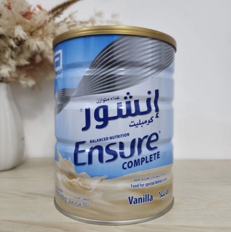 Ensure Complete Vanilla Powder 850g (Category: Family Planning) located in Cavite. Submitted by waigney (Listing ID 1438698955, Image 3). Description: Exp: October 2026.