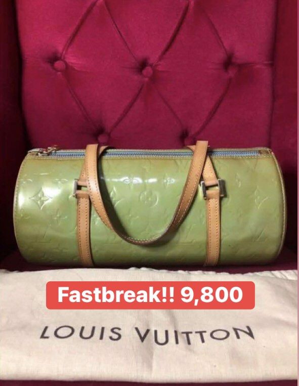 Fastbreak ‼️ LV Bedford Vernis (Category: Luxury Bags & Wallets) located in Pasay City. Submitted by watch.authentic_ph (Listing ID 1438802095, Image 1). Description: - Authentic Louis Vuitton Bedford Vernis - Color: Green - Features tan leather straps - Secure zipper closure - Iconic Louis Vuitton monogram pattern - Includes original dust bag - Fastbreak Price: ₱9,800 #fyp #highlight.