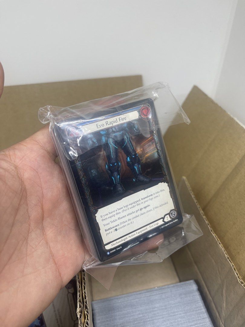 Flesh and Blood TCG Cards BULK (Category: Raw Singles) located in El Nido. Submitted by abstractandrai (Listing ID 1438777445, Image 2). Description: Flesh and Blood TCG Bulk for sale! Mostly Mechanologists 50+ Holos and extra cards I will cover shipping. .
