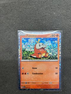 fuecoco pokemon card mcdonalds - McDonald's Collection 2023 Placeholder Image Provided Fuecoco mcdonald For Sale |