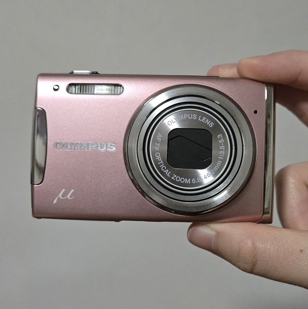 FULL BOX] Olympus µ1060 Pink 🩷 Digital Camera Digicam