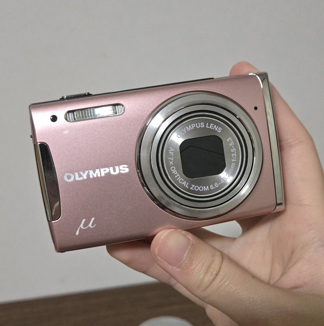 FULL BOX] Olympus µ1060 Pink 🩷 Digital Camera Digicam