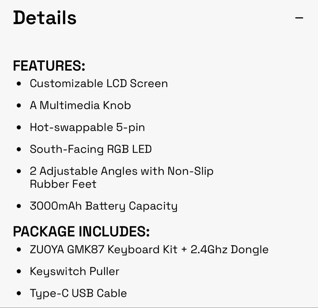 GMK87 - Custom Mechanical Keyboard458713715148728324