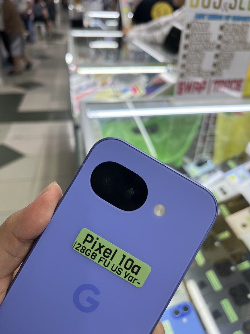 Google Pixel 10a 128GB Factory Unlock No Issue Secondhand (Category: Google Pixel) located in Pasig City. Submitted by FarAndRayShop (Listing ID 1438839511, Image 2). Description: OPEN FOR SWAP/SELLING/BUYING (RFS: Buy and Sell) Price: 25,499 Google Pixel 10a 128GB •FACTORY UNLOCK •NO HIDDEN ISSUES •TEST TO SAWA •Authentic Phone Physical store in Greenhills Shopping Center XD-07 Stall Number Look For Rayray Or Anika NO CASH INSTALLMENT We are ope
