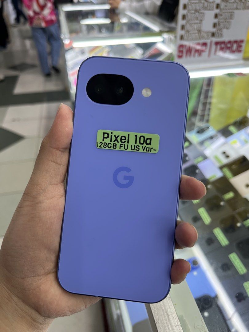 Google Pixel 10a 128GB Factory Unlock No Issue Secondhand (Category: Google Pixel) located in Pasig City. Submitted by FarAndRayShop (Listing ID 1438839511, Image 1). Description: OPEN FOR SWAP/SELLING/BUYING (RFS: Buy and Sell) Price: 25,499 Google Pixel 10a 128GB •FACTORY UNLOCK •NO HIDDEN ISSUES •TEST TO SAWA •Authentic Phone Physical store in Greenhills Shopping Center XD-07 Stall Number Look For Rayray Or Anika NO CASH INSTALLMENT We are ope