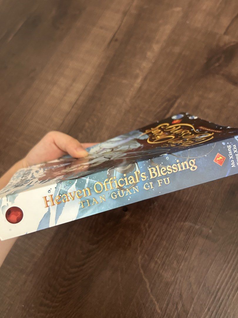 Heaven Official’s Blessing Vol 3 (Category: Storybooks) located in San Juan City. Submitted by mydearestally (Listing ID 1438744190, Image 3). Description: - very like new condition, only read once - bought in fullybooked RFS : finished reading mop : gcash mod : lalamove, grab loc : san juan.