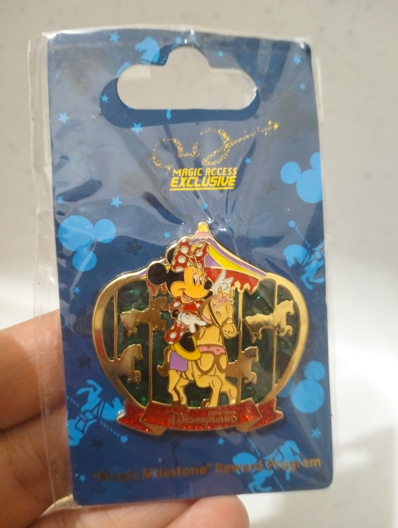 HKDL Disneyland Magic Exclusive Minnie Mouse Pin (Category: Toys & Games) located in Baguio. Submitted by toys_of_yesteryear (Listing ID 1438868590, Image 1). Description: FB-page: Follow me on Toys of Yesteryear 2600 for more items! 📌loc. Baguio ------------------------- Send price offer only when you are SURE to buy. I will not entertain Lowballers or barat offer " If your offer is accepted, please ensure you follow through prompt updates rath