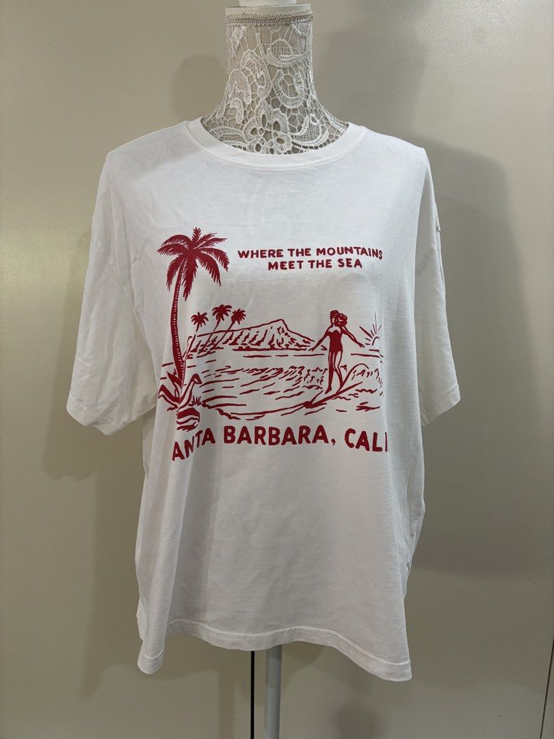 H&M Santa Barbara shirt (Category: Shirts) located in Davao. Submitted by wintermelonclothing (Listing ID 1438752432, Image 1). Description: H&M Santa Barbara shirt (X-Large) PROMO: 3 for 500 for all shirts priced 200 php. RFS: decluttering.