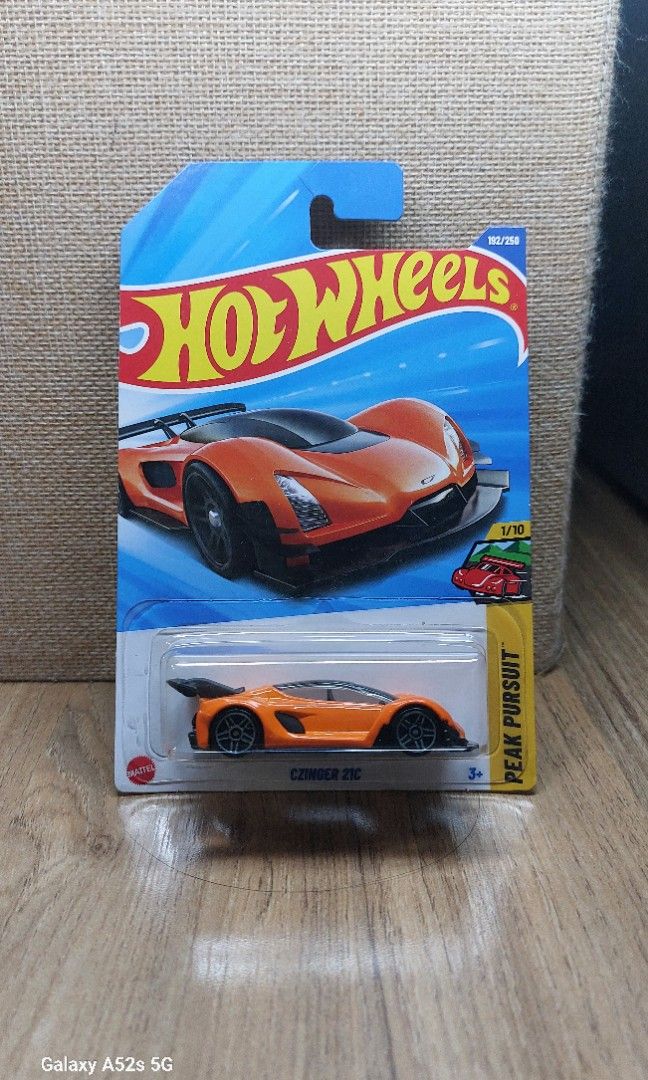Hot wheels Czinger 21C Peak Pursuit (Category: Vehicle & Diecast Models) located in Manila. Submitted by orbiting_collections (Listing ID 1438716048, Image 1). Description: Like New/ Unopened Good deal | comes with a protector Bought from Singapore.