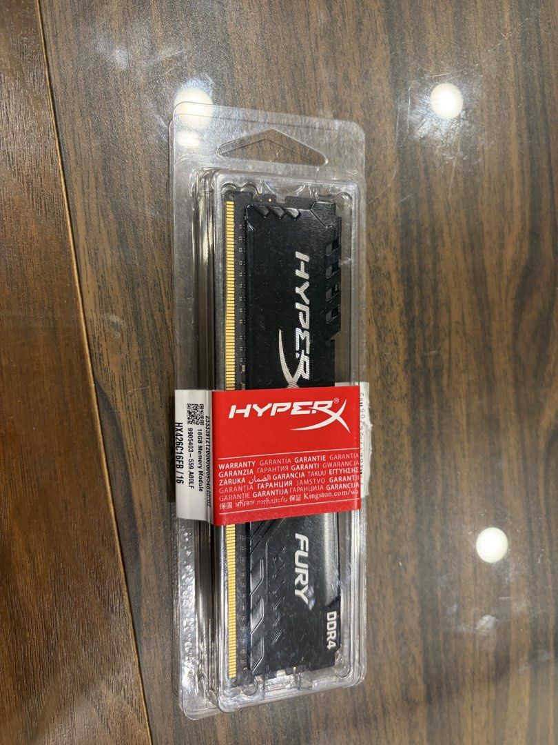 HyperX Fury DDR4 16GB RAM458246874643179520