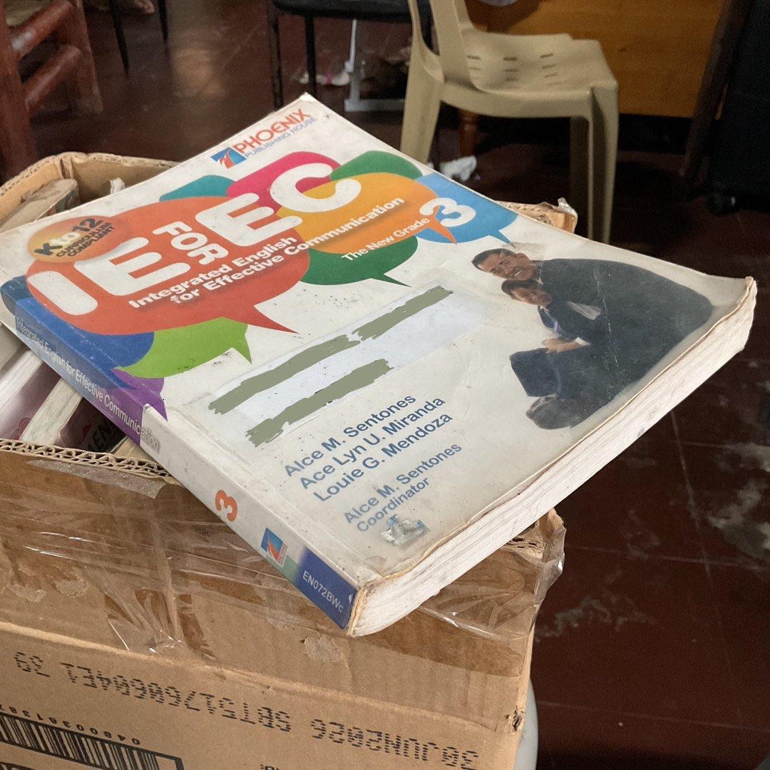 IE for EC Integrated English Grade 3 (Category: Textbooks) located in Tacloban City. Submitted by nicole_alcober (Listing ID 1438781142, Image 2). Description: - has labels such as name and section - only small writings .