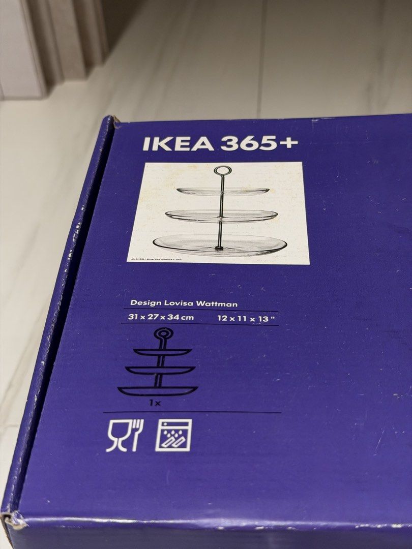 IKEA 365+ 3-Tier Cake Stand458186325576263680