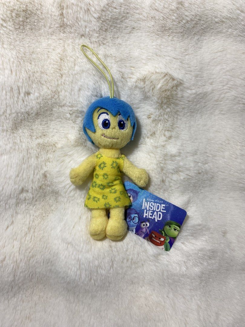 Inside Out Joy Plush Toy (Category: Plushies & Soft Toys) located in Kalibo. Submitted by ollie_stuffshop (Listing ID 1438799289, Image 1). Description: Before you send your inquiries: ❗️Last Price is already posted ❗️Manage your expectations, WYSIWYG ❗️May need washing ❗️Shipping day is every Sunday - Joy plush toy from the movie Inside Out - Features Joy with blue hair and a yellow dress - Includes original tag - Manufactured by Sega - Small si