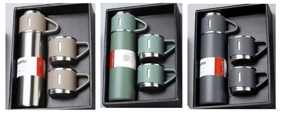 Insulated Mug and Flask Set - Brandnew458304696165355520