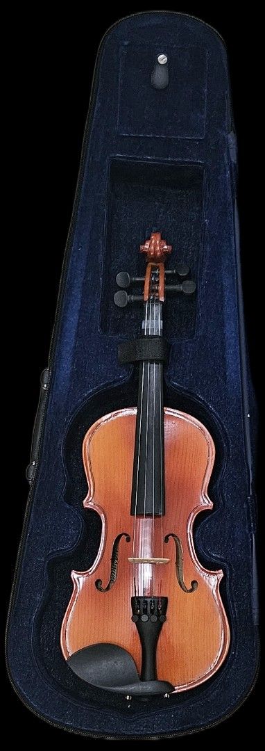 Jasmine Violin with Case (Category: Musical Instruments) located in Makati City. Submitted by xzyche (Listing ID 1438750268, Image 1). Description: - Jasmine violin with case and bow included. - Size: 1/8 - Used only 3x.