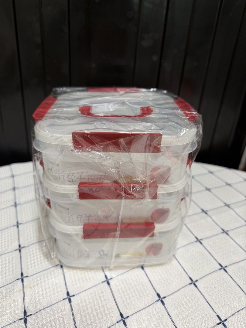 Jenson 3-Tier Food Container Set458669958103705601