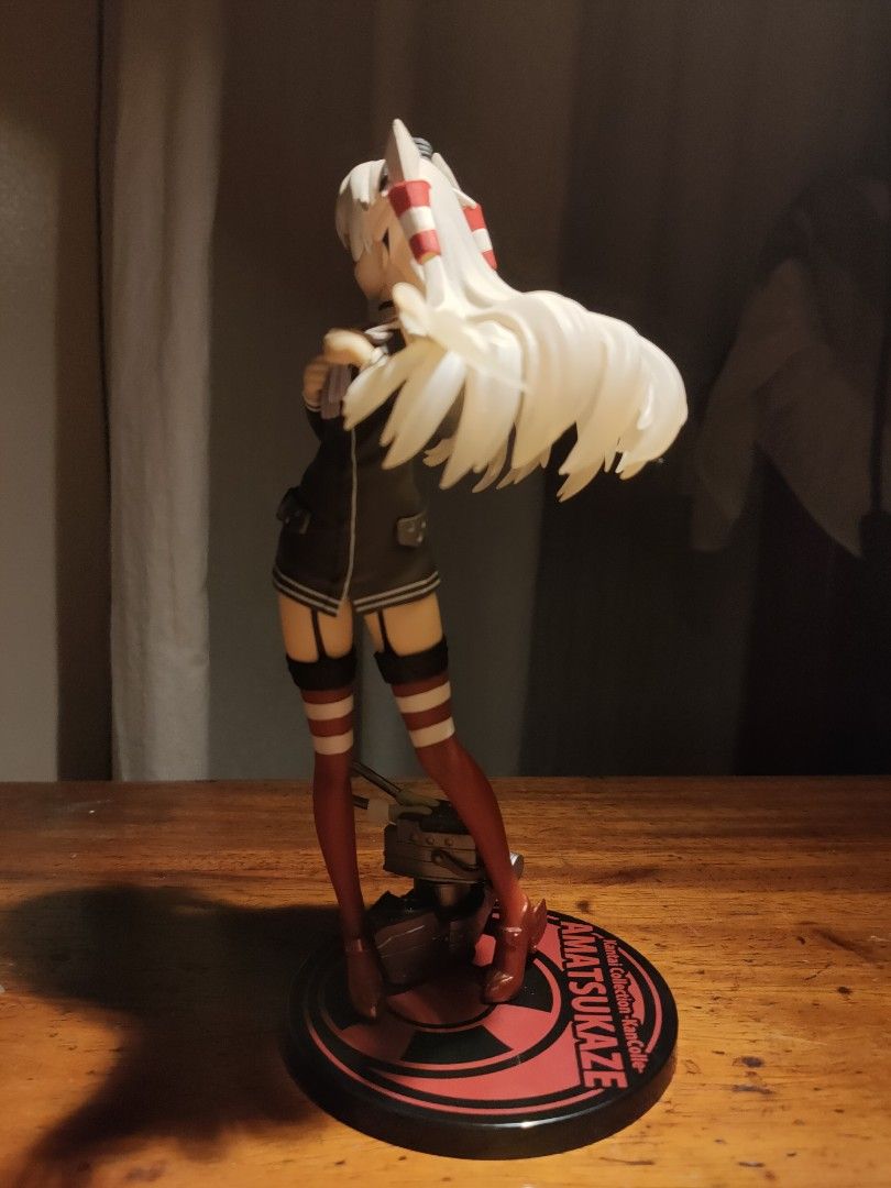 Kantai Collection Amatsukaze Figure (Category: Figurines & Statues) located in Quezon City. Submitted by ladynunnz (Listing ID 1438744001, Image 3). Description: (⁠☞ﾟ⁠∀ﾟ⁠)⁠☞ Amatsukaze figure from Kantai Collection. - Detailed design. - Features her outfit and base. - Direct from japan 🇯🇵 !!No box but will be cleaned and packaged!!.