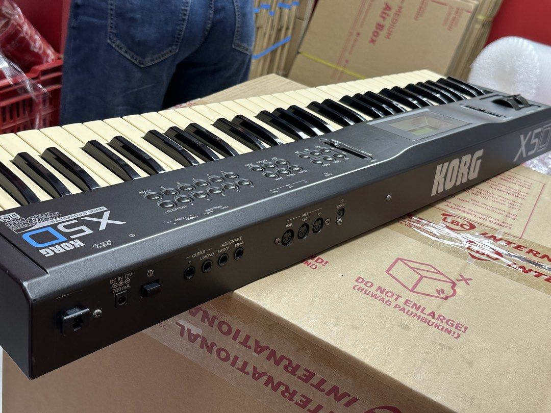 KORG X5D (Category: Musical Instruments) located in Bulacan. Submitted by noadtnse (Listing ID 1438808954, Image 2). Description: Korg X5D No issue, only keys a bit yellowish on the picture but a bit white actual, function are all good, you better test before you buy is better. 18K peso negotiable upon viewing only. No bag.